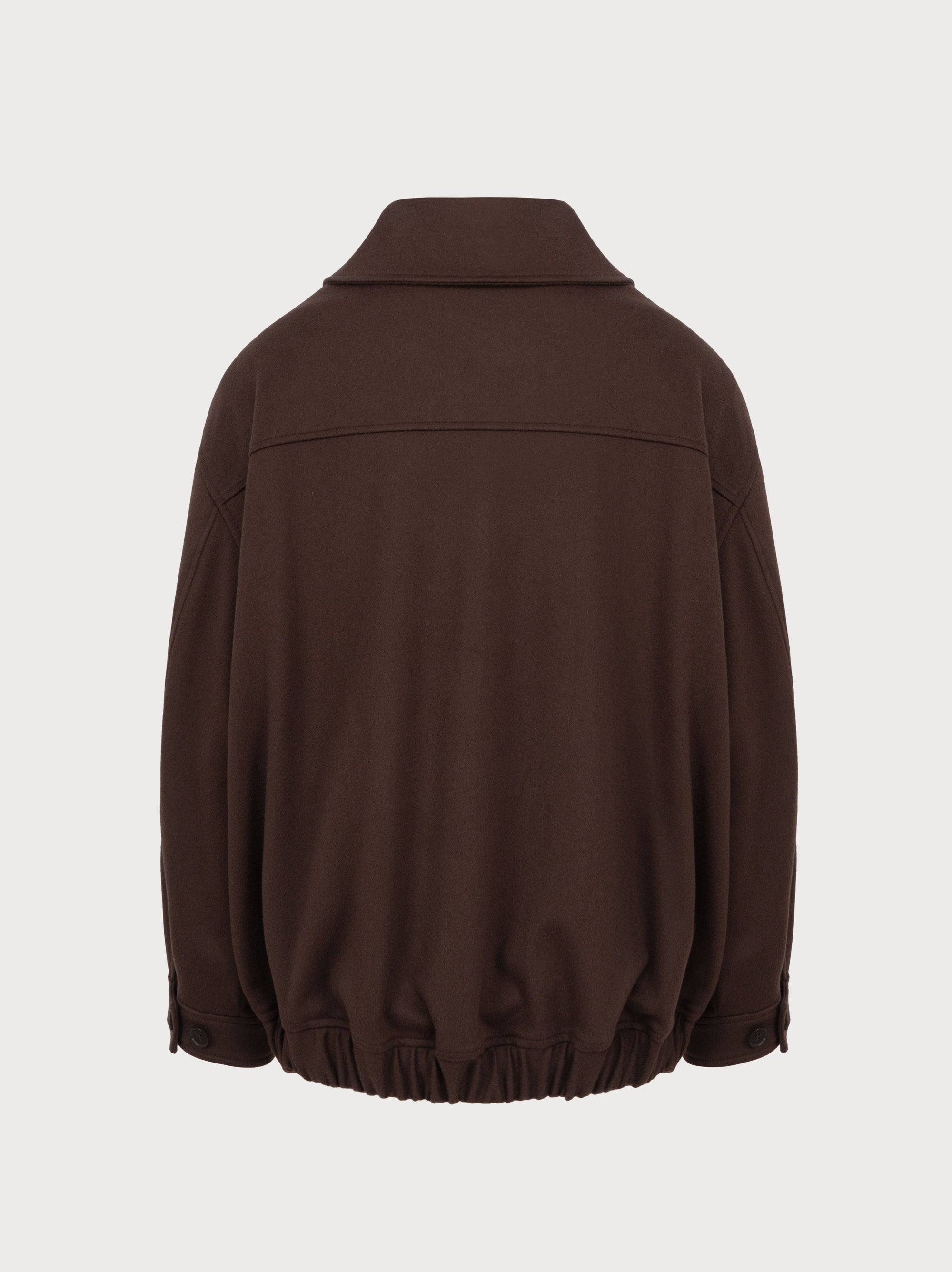 Silvia Jacket in Brown Virgin Wool