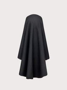 Theresa Headscarf in Black Virgin Wool