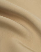 Vera Dress in Beige Silk - fabric texture close-up