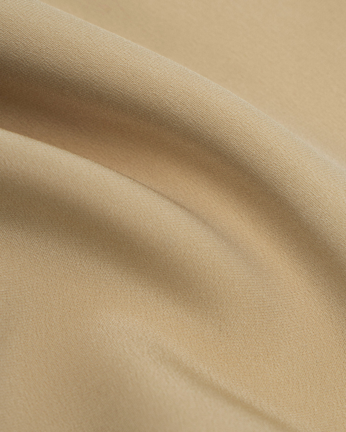 Vera Dress in Beige Silk - fabric texture close-up