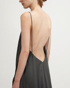 Vera Dress in Grey Wool
