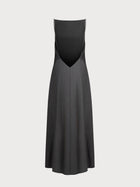 Vera Dress in Grey Wool