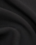Wanda Dress in Black Crepe - fabric texture close-up
