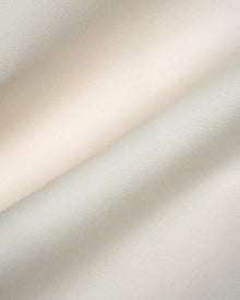 Yvonne Top in Ivory Virgin Wool - fabric texture close-up