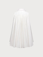 White dress on a white background